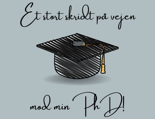 Et stort skridt på vejen mod min PhD!