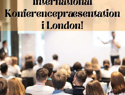 International Konferencepræsentation i London!