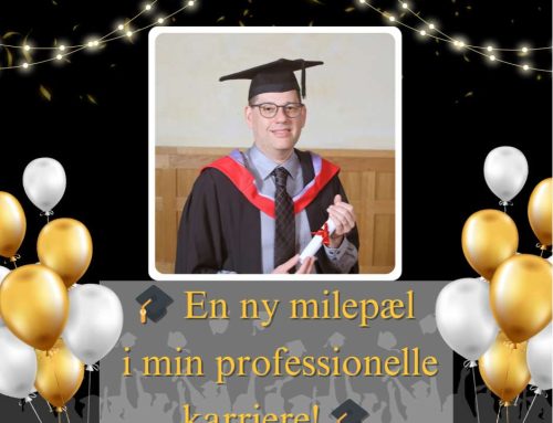 En ny milepæl i min professionelle karriere!